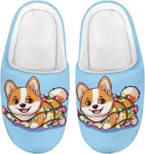 Lotusorchid Slippers for Kids, Soft Cushion House Slipper for Girls, Cozy Closed Toe Bedroom Slipper for Boys, Fuzzy Sleep Slippers