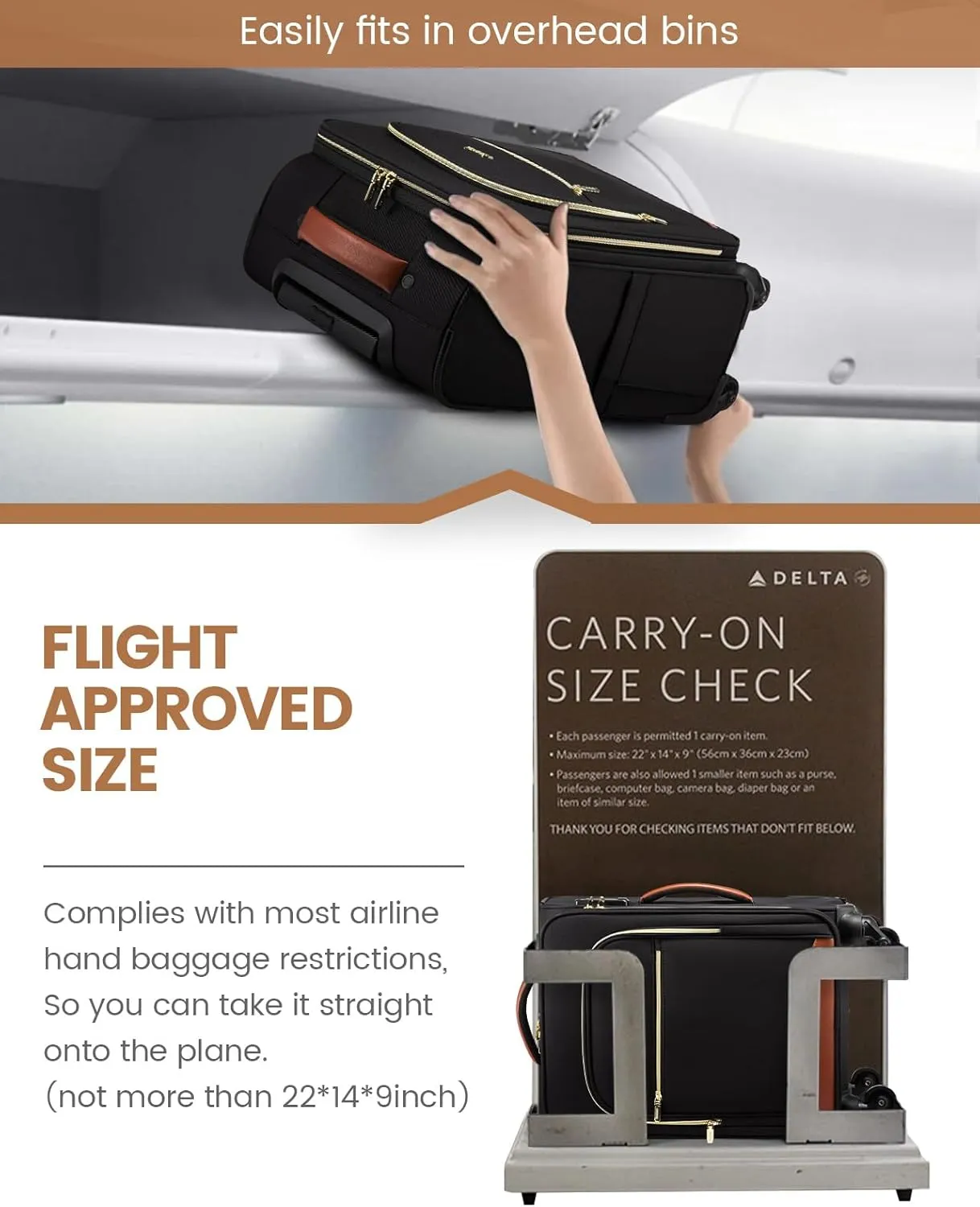 LOVEVOOK Luggage Sets for Women, 5 Piece Softside Carry-on Luggage Set, Lightweight Spinner Suitcases with Wheels with TSA Lock, Water-Resistant Large Capacity Suitcase Set for Travel