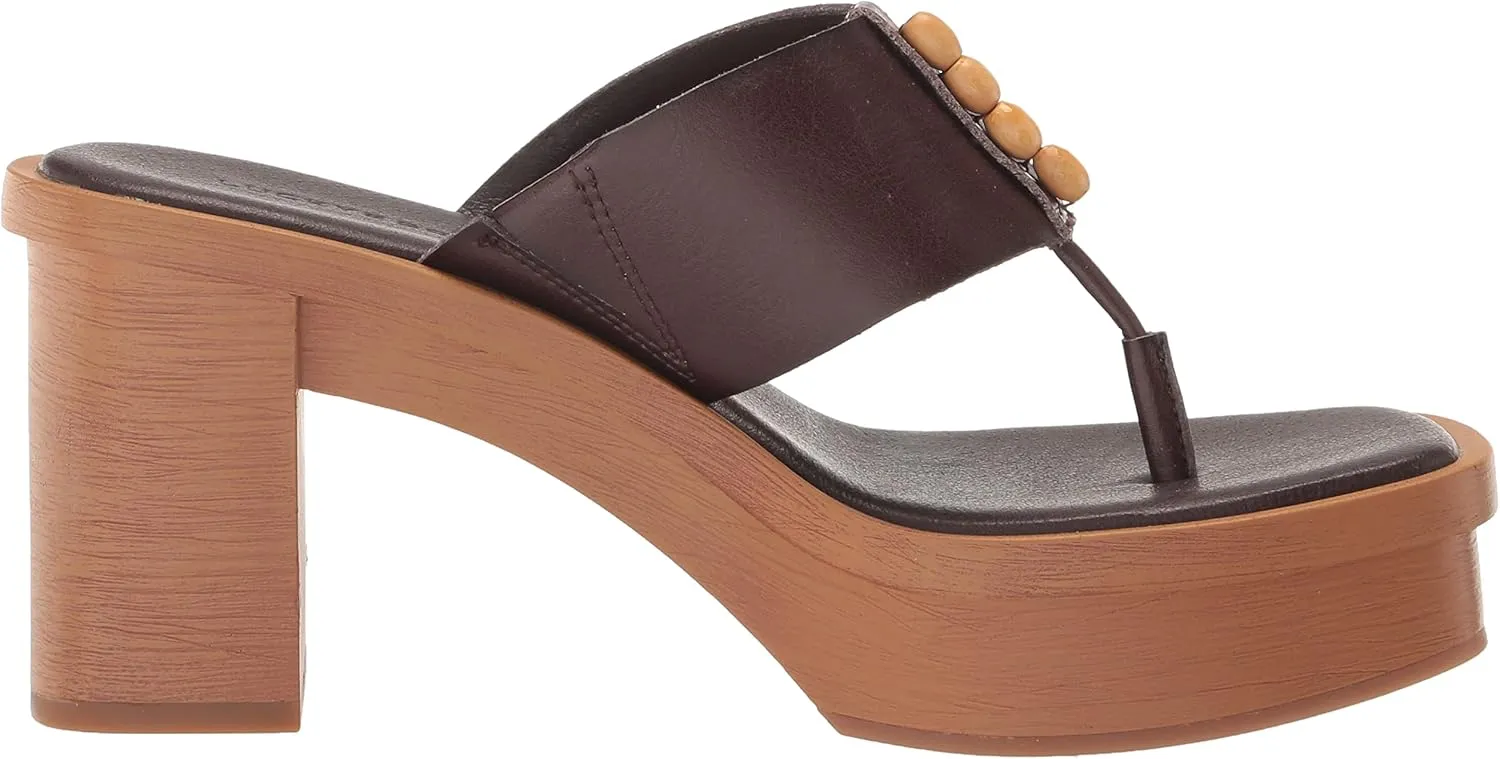 Lucky Brand Women's Mandelina Platform Thong Sandal Heeled