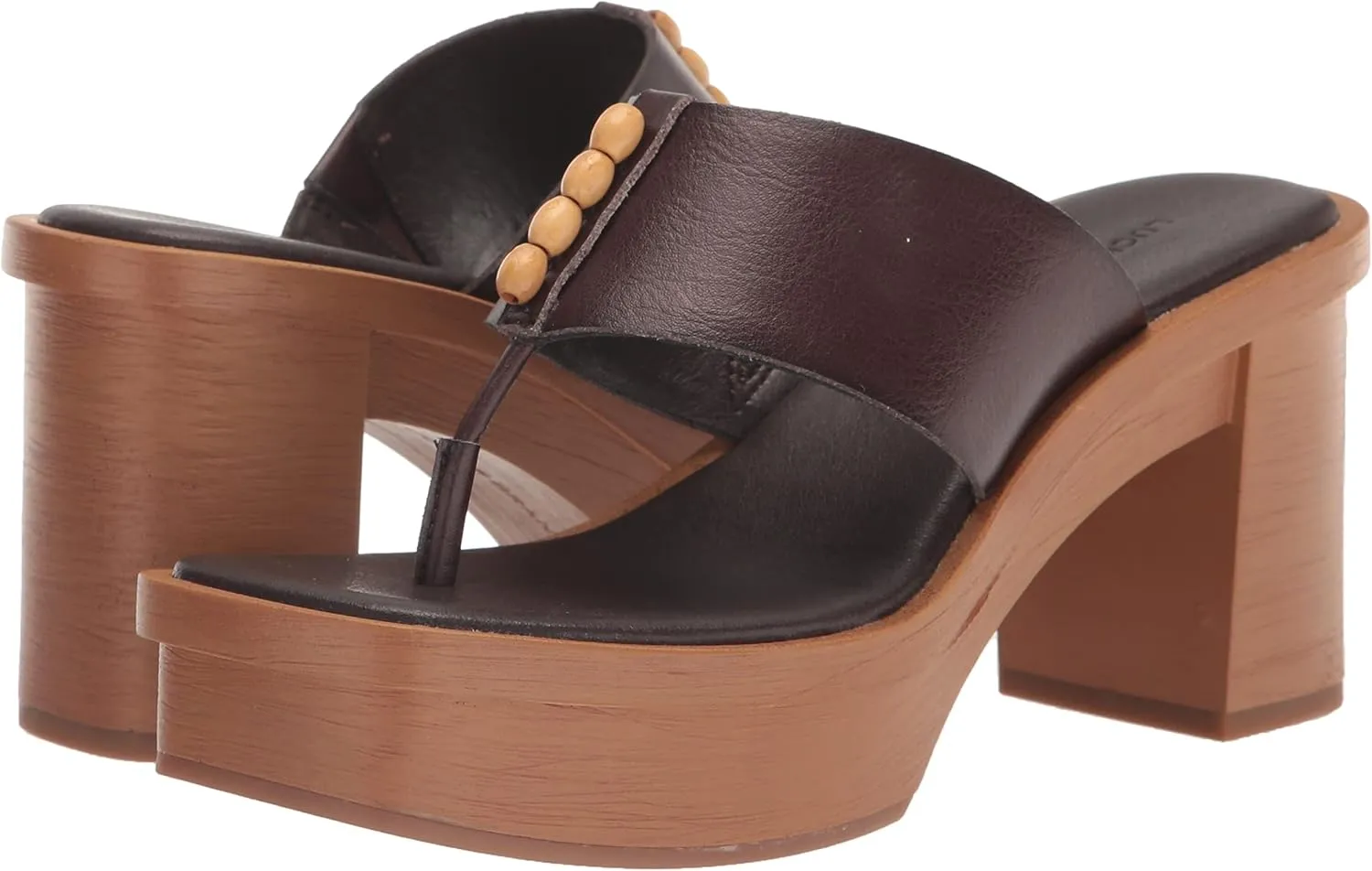 Lucky Brand Women's Mandelina Platform Thong Sandal Heeled