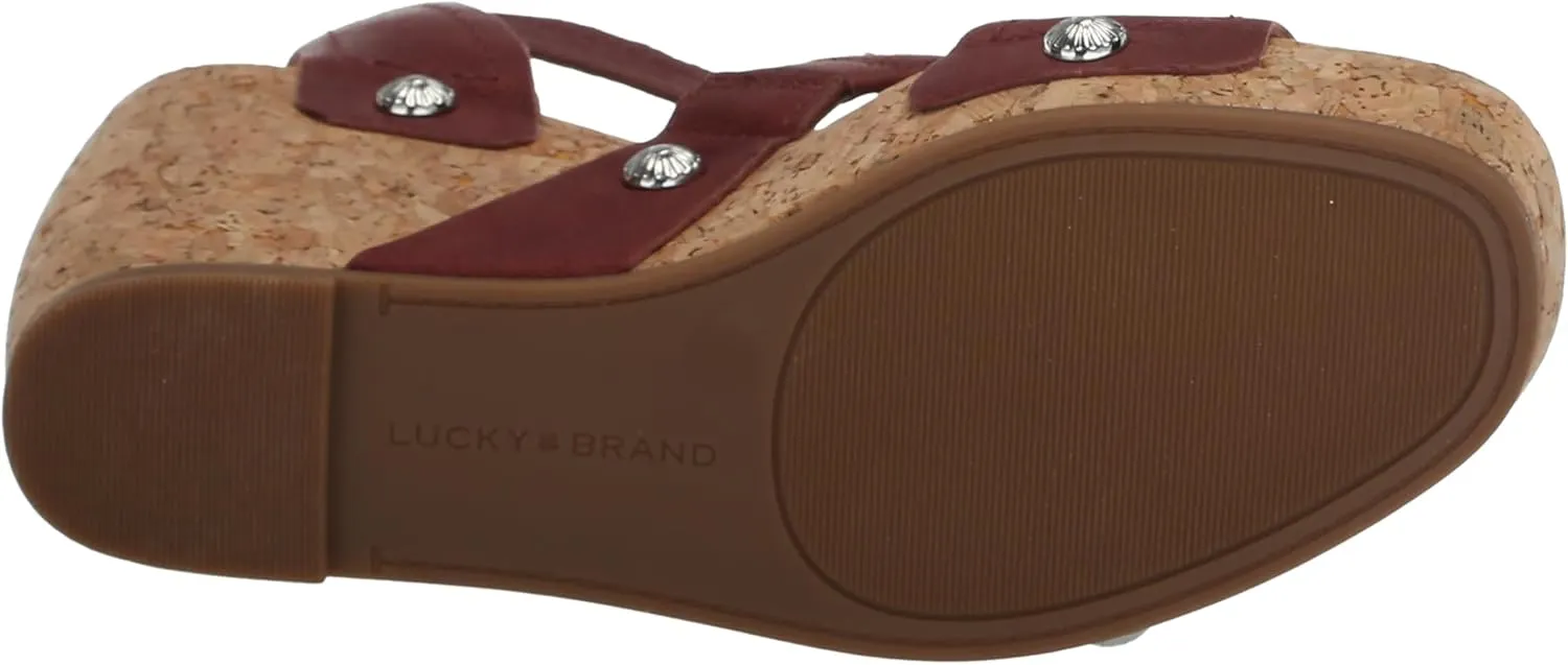 Lucky Brand Women's Valintina Wedge Sandal