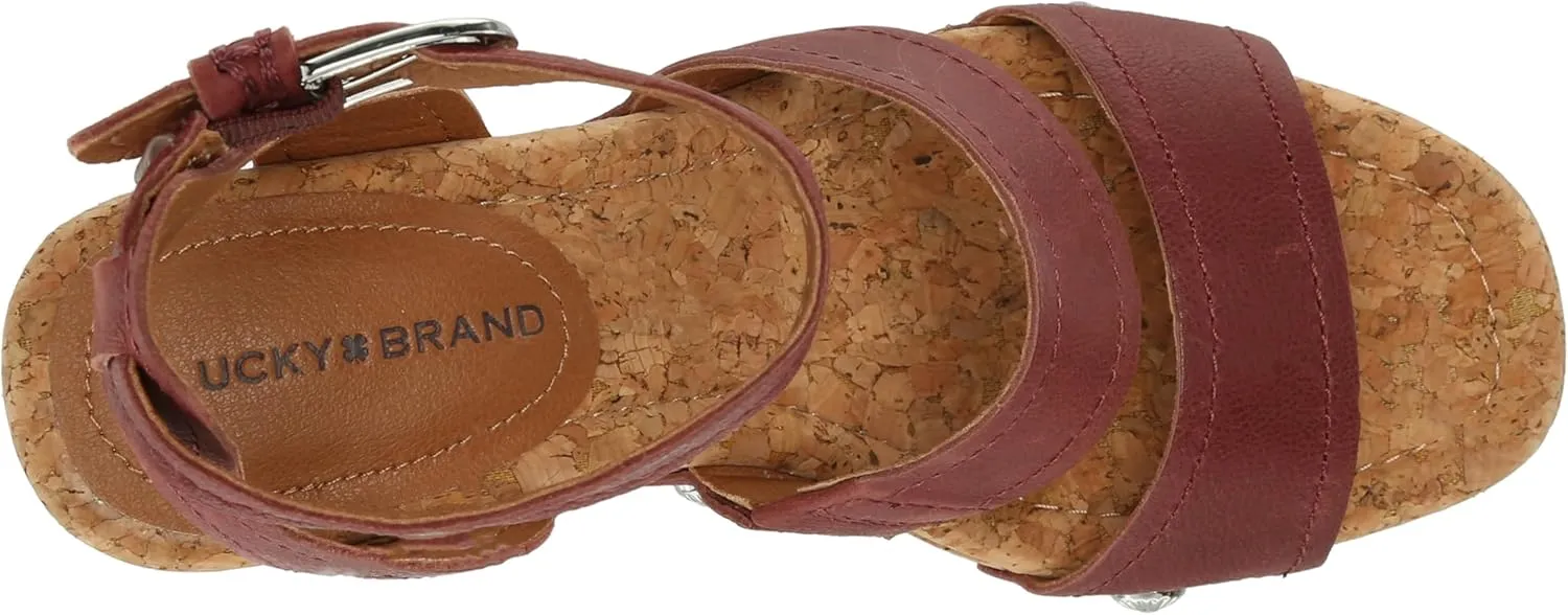 Lucky Brand Women's Valintina Wedge Sandal