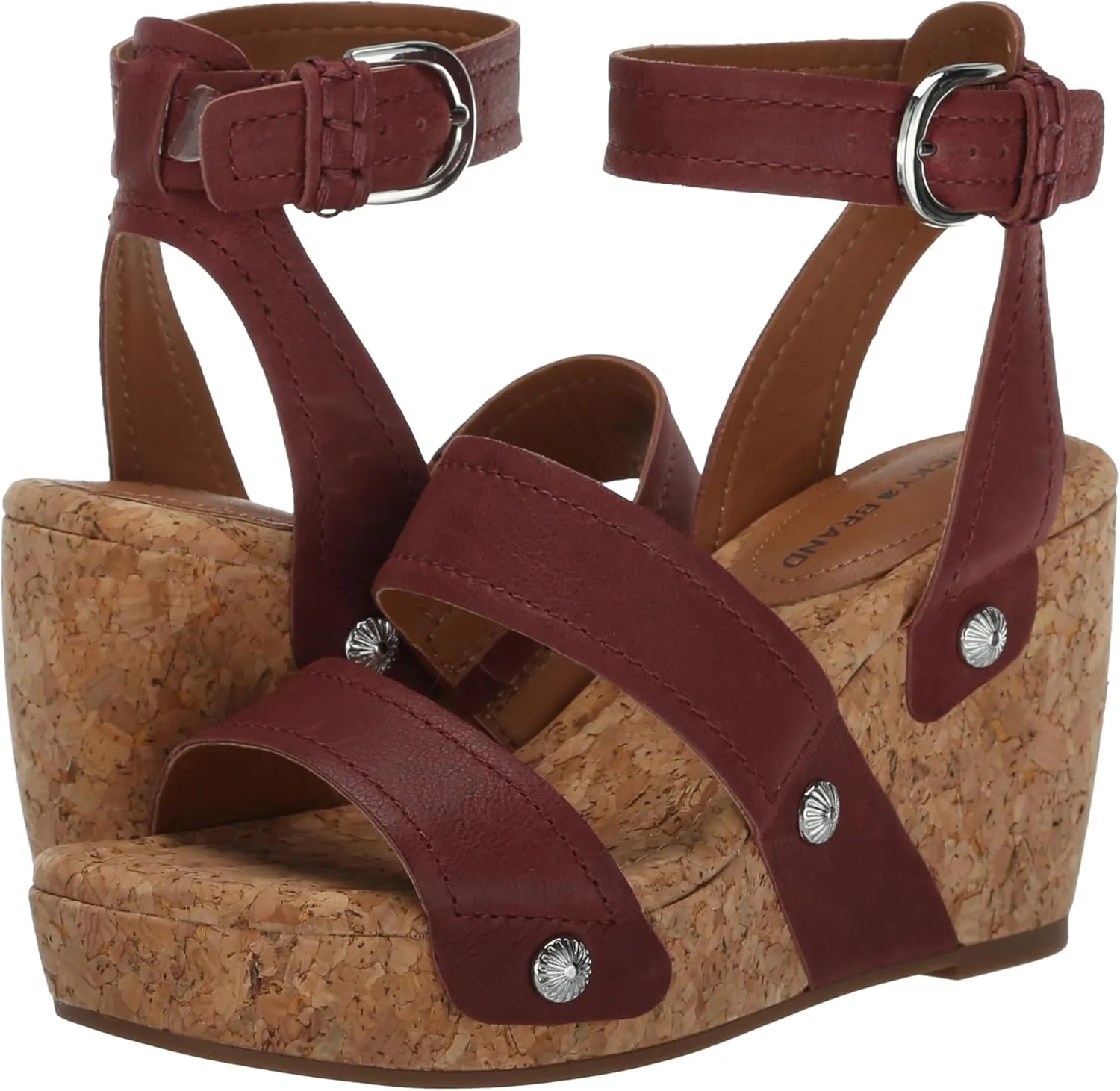 Lucky Brand Women's Valintina Wedge Sandal