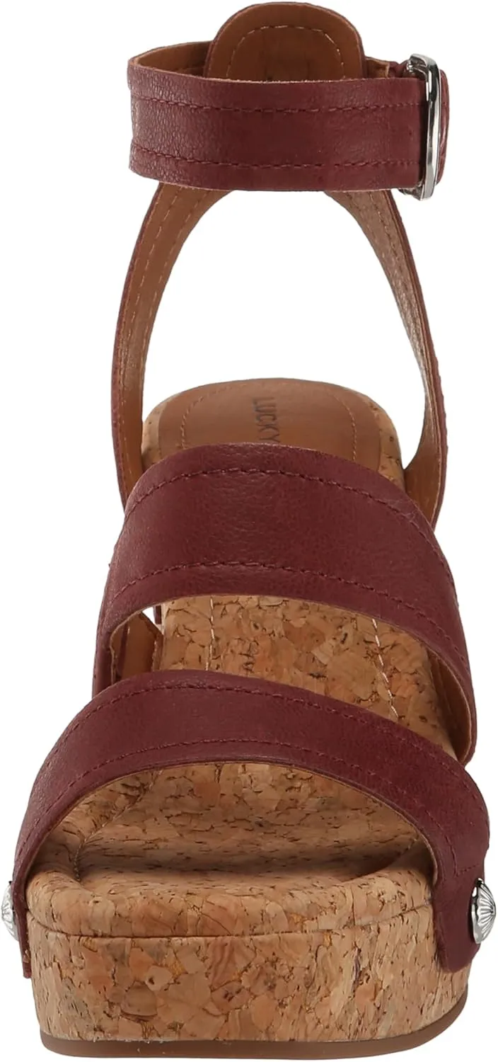 Lucky Brand Women's Valintina Wedge Sandal