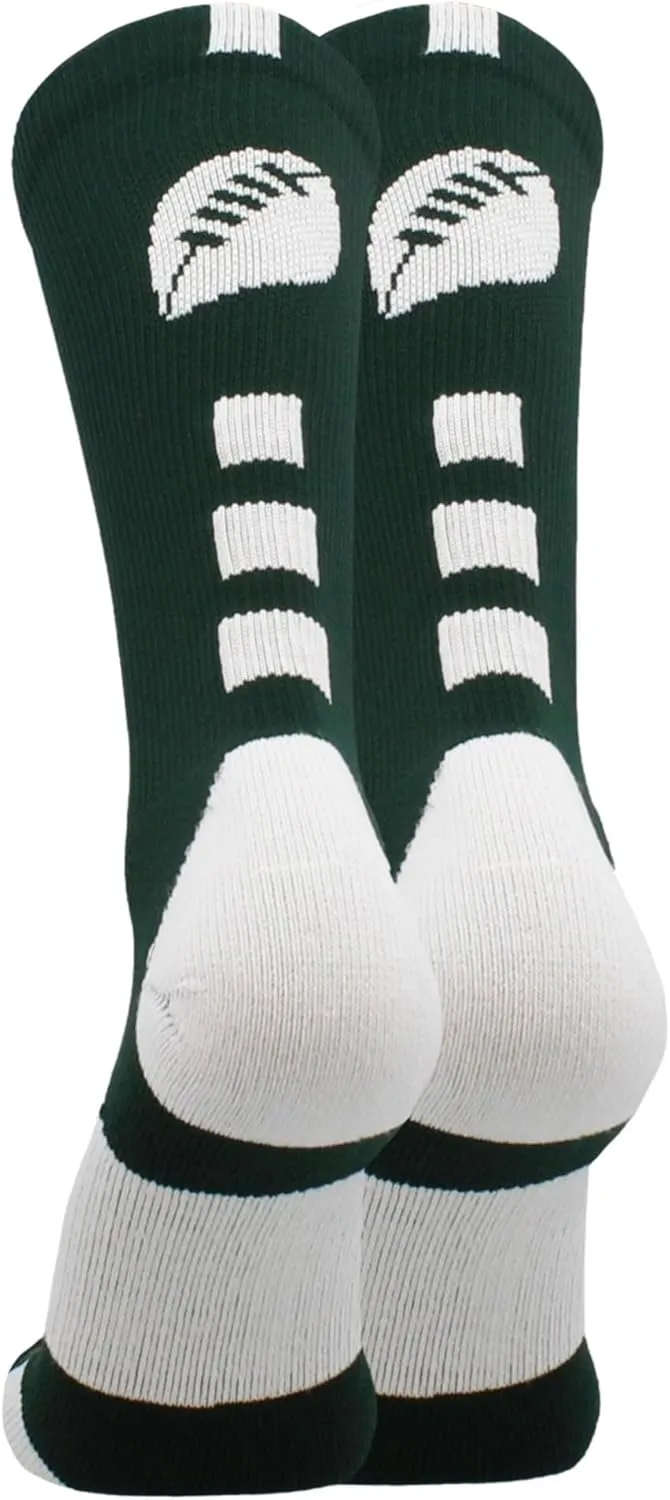MadSportsStuff Youth Football Socks for Boys or Men, Crew Length Football Gift Accessories