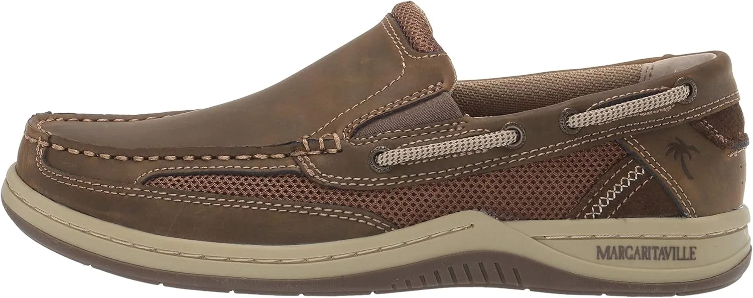 Margaritaville Men's Anchor Slip On Boat Shoe