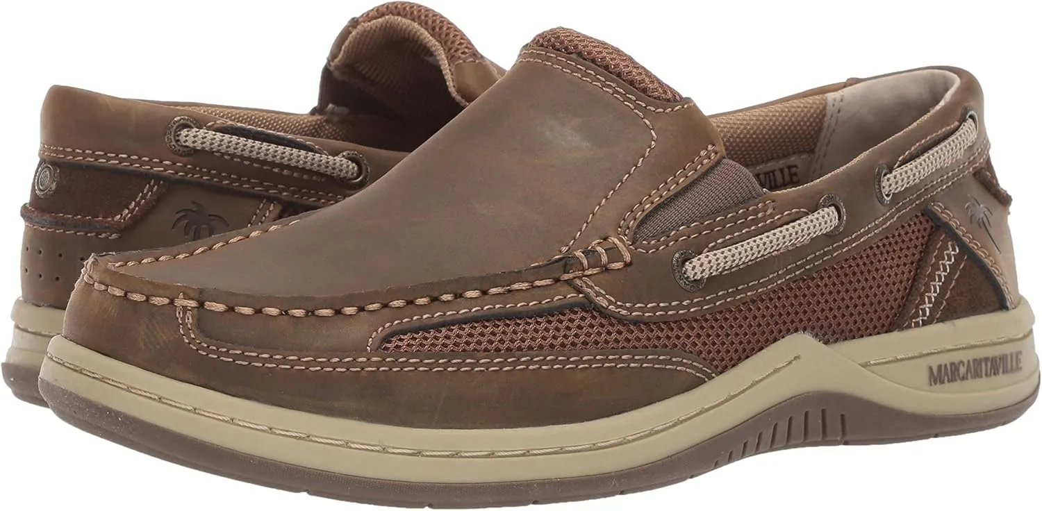 Margaritaville Men's Anchor Slip On Boat Shoe