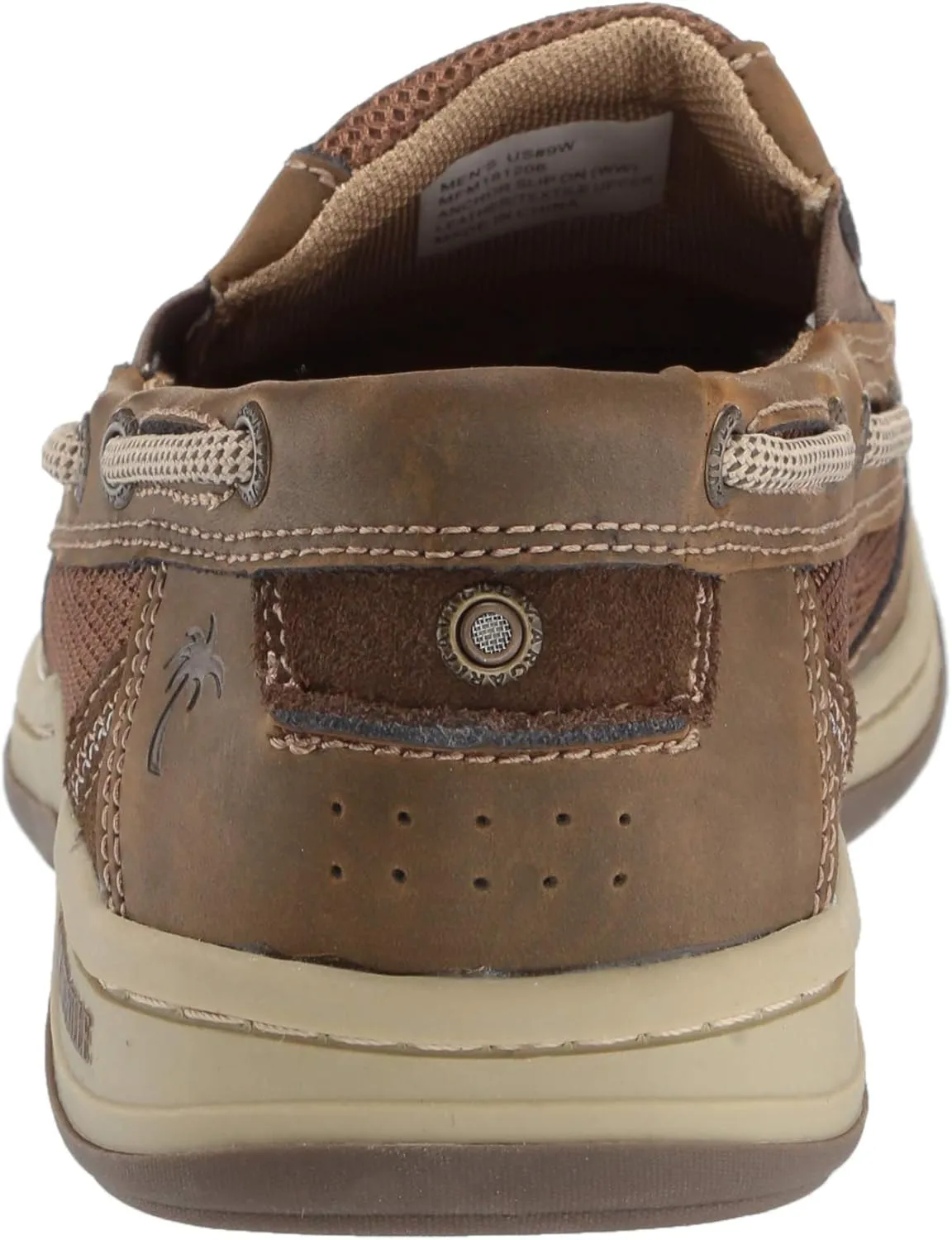 Margaritaville Men's Anchor Slip On Boat Shoe