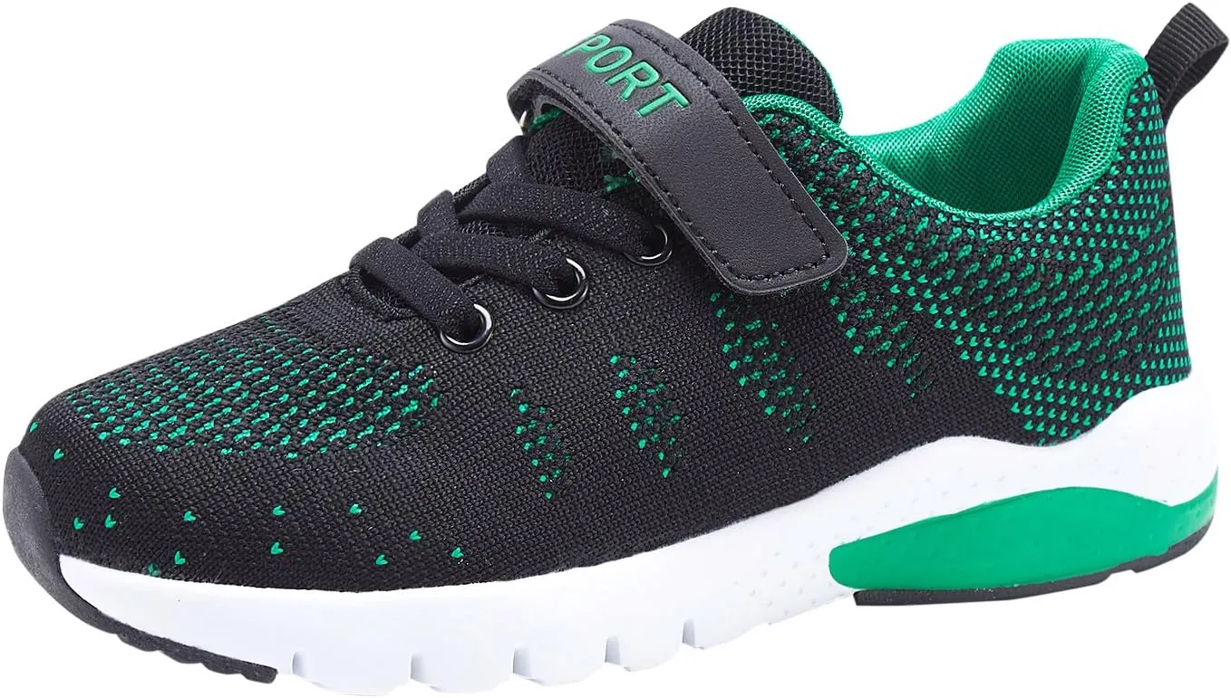 MAYZERO Kids Tennis Shoes Running Sports Shoes Breathable Athletic Shoes Lightweight Walking Shoes Fashion Sneakers for Boys and Girls