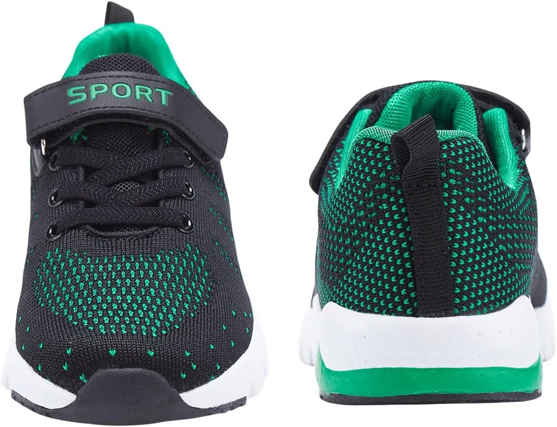 MAYZERO Kids Tennis Shoes Running Sports Shoes Breathable Athletic Shoes Lightweight Walking Shoes Fashion Sneakers for Boys and Girls