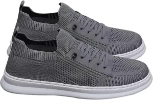 Men Casual Sneakers Casual Slip On Tennis Skateboard Basketball Walking Shoes Mesh Breathable Lightweight Lac𝐞 Up Running Shoes