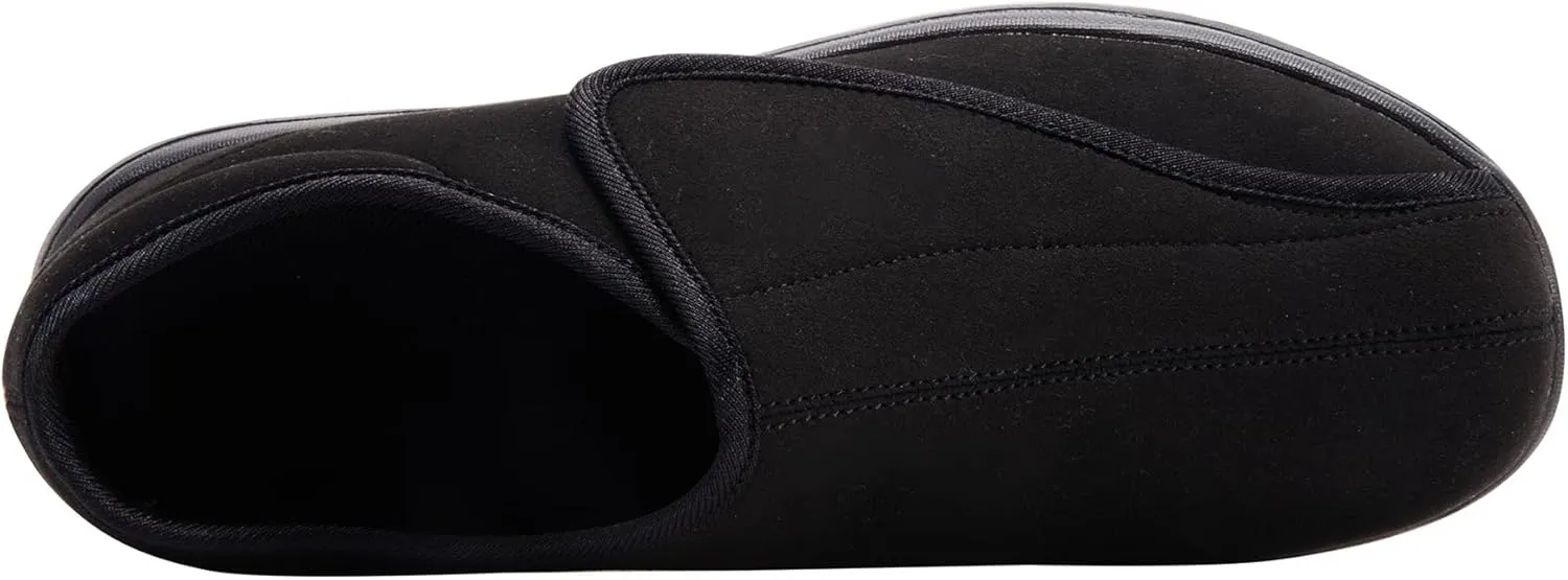 Men Wide Walking Shoes Adjustable Velcr Elderly Diabetic Edema Swollen Feet Outdoor Lightweight Anti Slip Sneaker Sole
