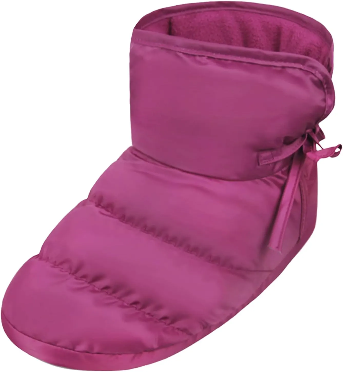 Men Women Soft Down Slippers Thermal Ankle Boots Anti-Slip Thicken Padded High-Top Boots Plush Lining Slippers Household Indoor Outdoor Shoes