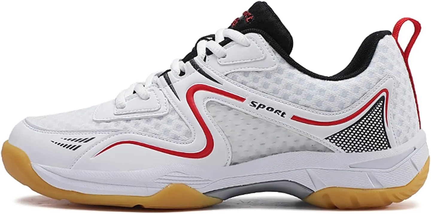Men's Badminton Shoes Non-Slip Cushioning Breathable Court Shoes