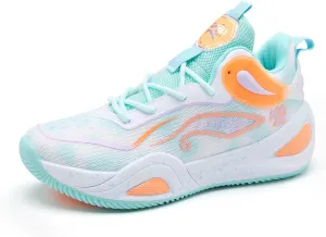 Men's Basketball Shoes Fashionable Breathable Anti Slip Sports Shoes Outdoor Running Fitness Training Shoes