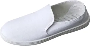Men's Breathable Mesh Running Shoes Comfortable Breathable Stretch Canvas Slip On Sneaker Breathable Work Shoes
