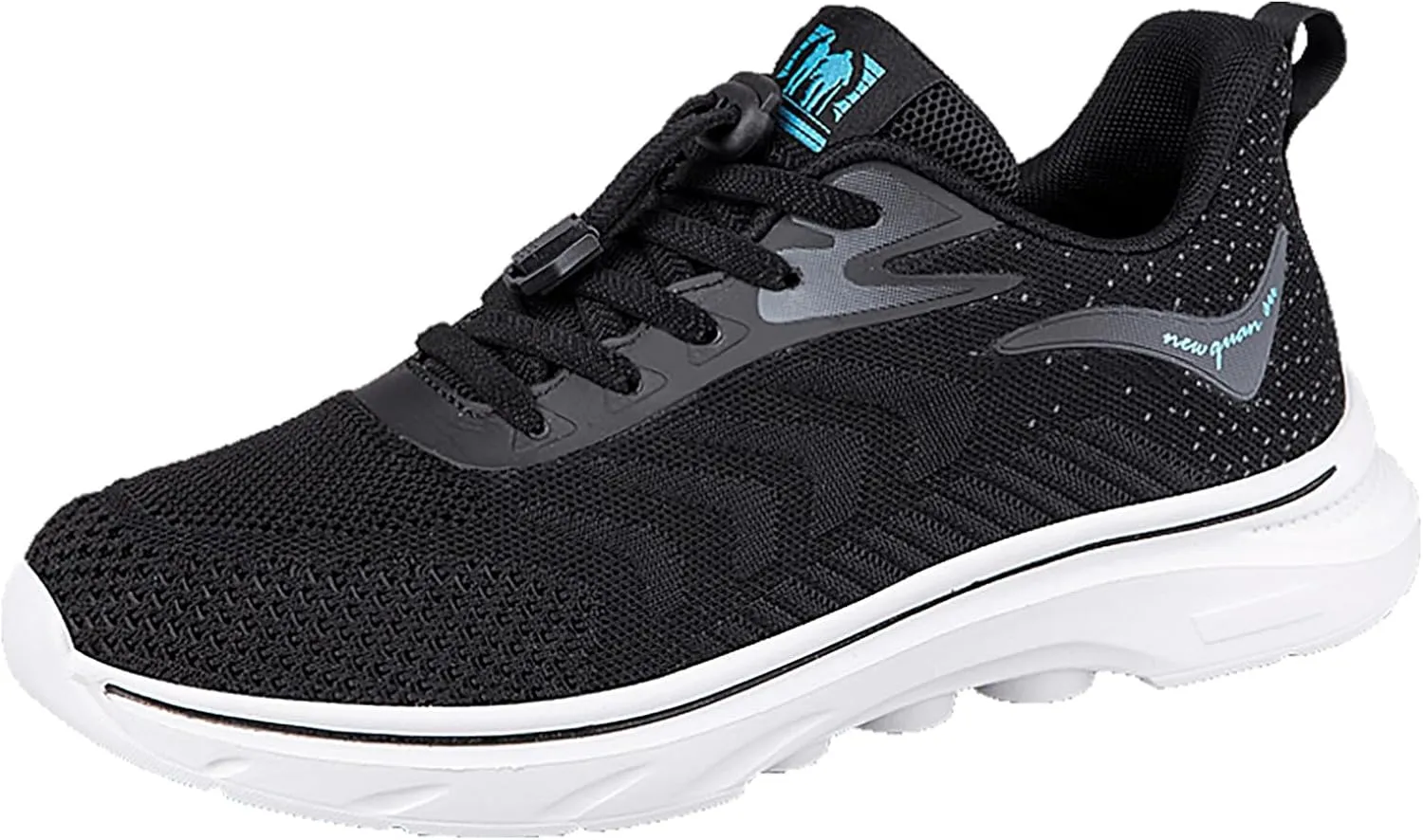 Men's Breathable Stretch Workout Shoes Lightweight Breathable Walking Shoe Gym Tennis Athletic Fashion Sneakers