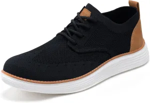 Men's Casual Dress Shoes Mesh Breathable Oxfords Sneakers Lightweight Comfortable Walking Shoes 7.5-12.5