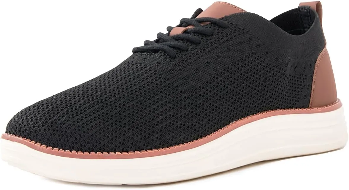 Men's Casual Dress Sneakers Oxfords Business Mesh Breathable Walking Shoes Comfortable