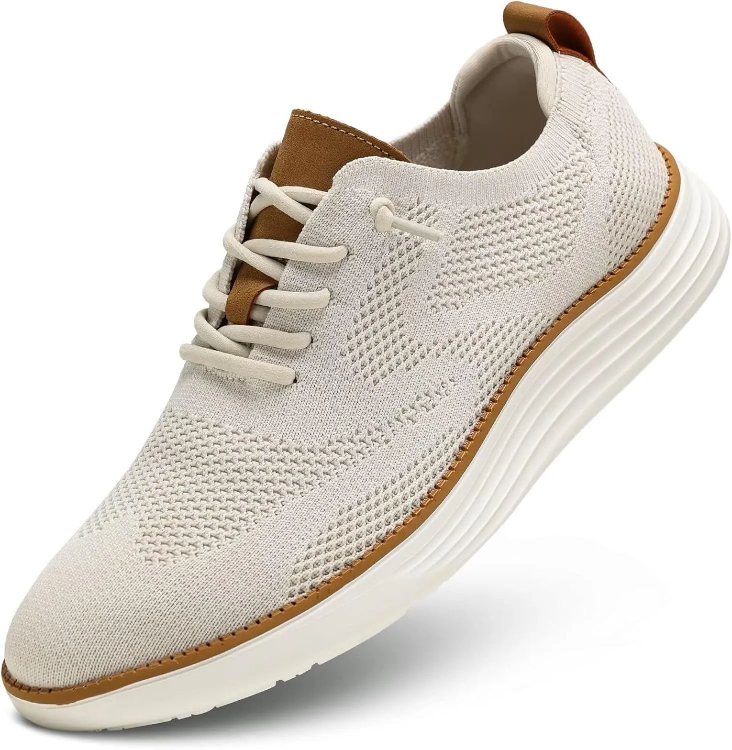 Men's Casual Dress Sneakers Oxfords Business Mesh Breathable Walking Shoes Tennis Comfortable
