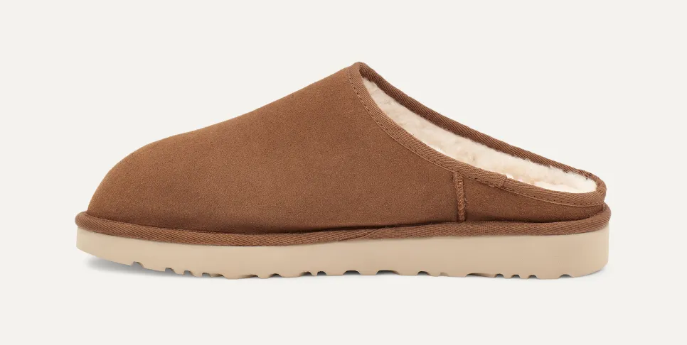 Men's Classic Slip-On Slipper - Chestnut