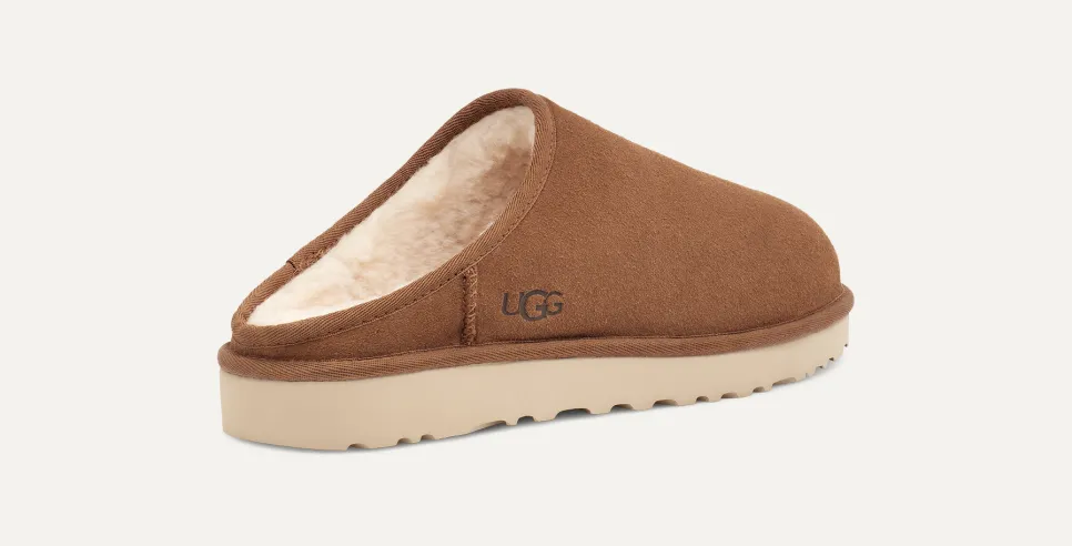 Men's Classic Slip-On Slipper - Chestnut