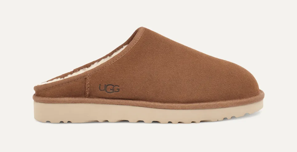 Men's Classic Slip-On Slipper - Chestnut