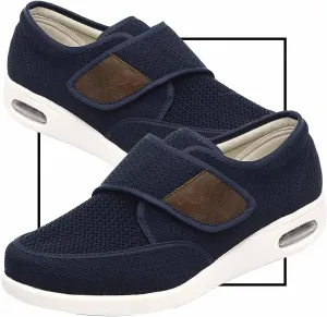 Men's Extra Wide Fit Slip-On Trainers | Breathable Lightweight Casual Walking Shoes for Comfort and Style