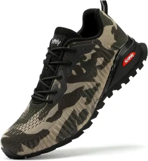 Men's Fashion Sneakers Lightweight Breathable Walking Shoes Tennis Cross Training Shoe Non Slip Trail Running Shoes