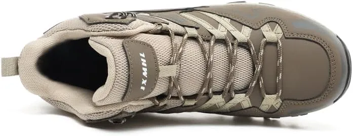 Men's Hiking Shoes, Outdoor Hiking Boots, Breathable Mesh Lining, TPR Outsole, EVA Insole