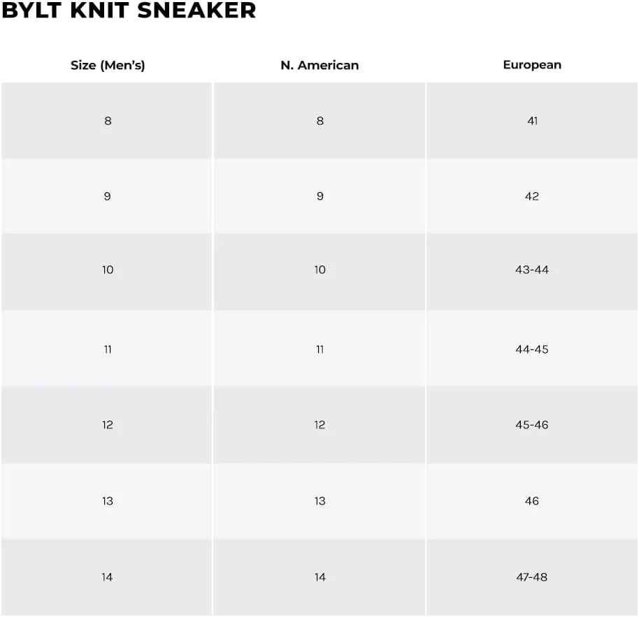 Men's Knit Sneaker