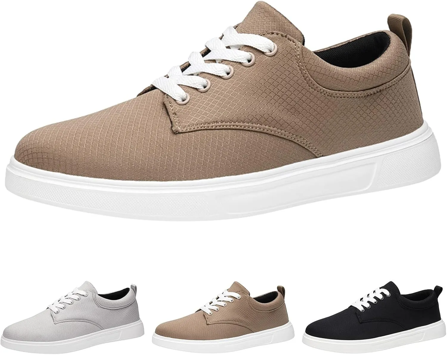 Mens Lightweight Minimalist Shoes Breathable Casual Comfortable Walking Sneaker Arch Support Plantar Fasciitis