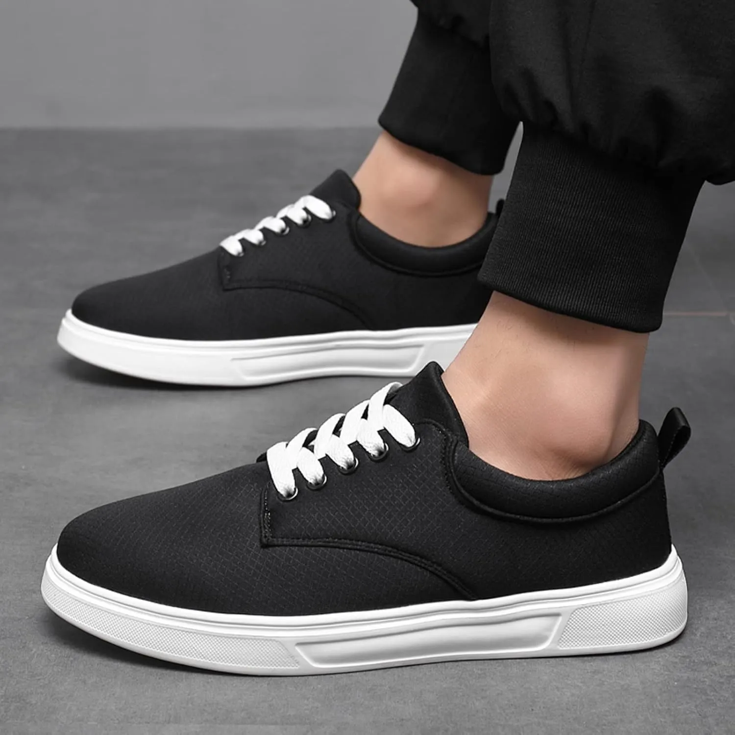 Mens Lightweight Minimalist Shoes Breathable Casual Comfortable Walking Sneaker Arch Support Plantar Fasciitis