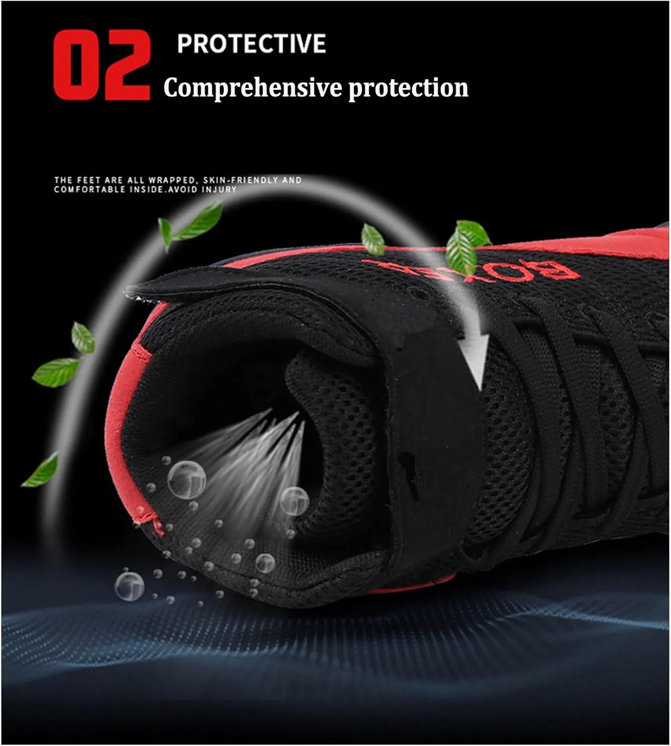 Mens' Lightweight Wrestling Shoes Unisex Breathable Fitness Shoes for Wrestling Boxing Weightlifting