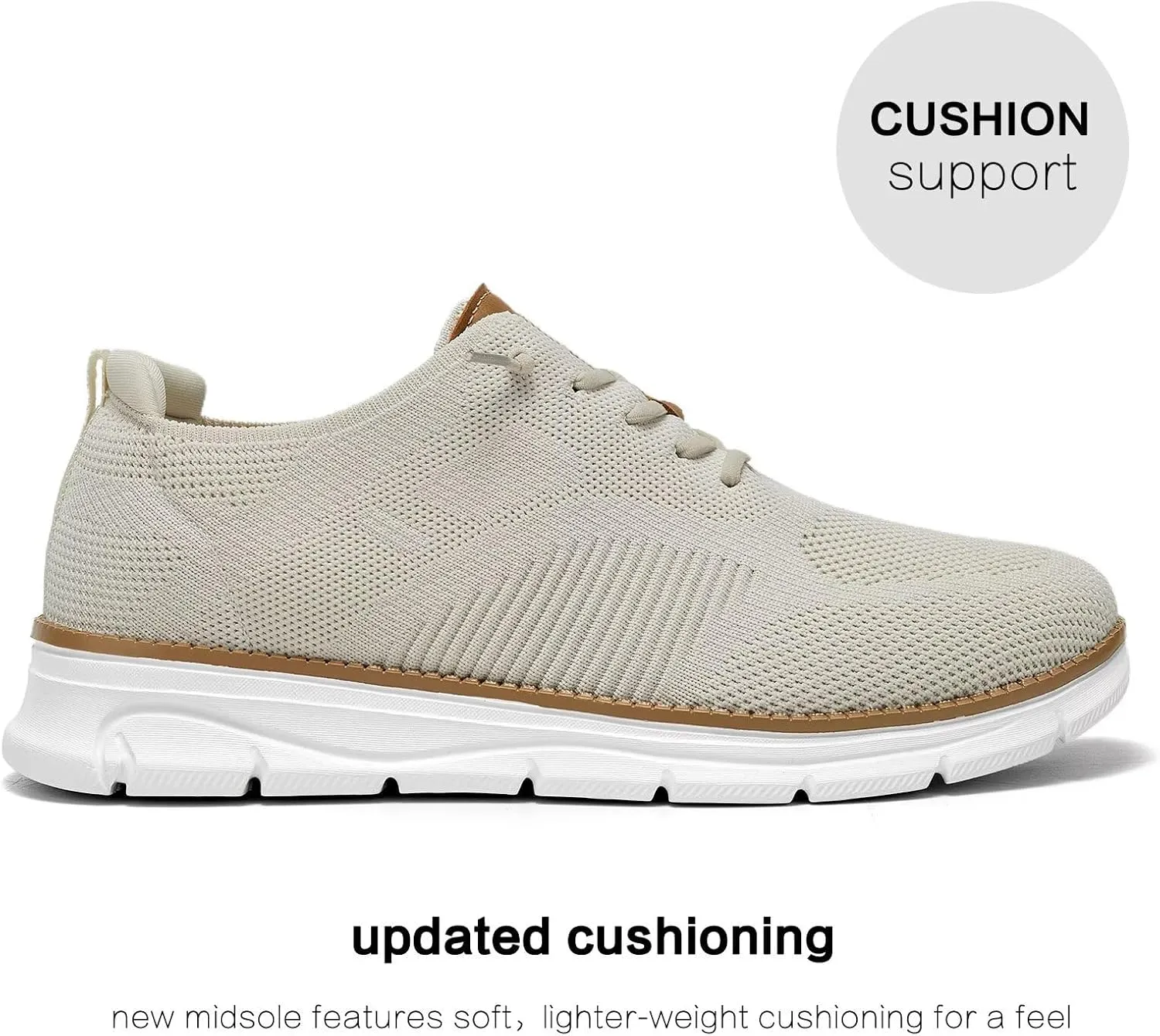 Mens Oxfords Lace-Up Lightweight Casual Walking Shoes Mesh Sneakers Dress Shoes Fashion Shoes