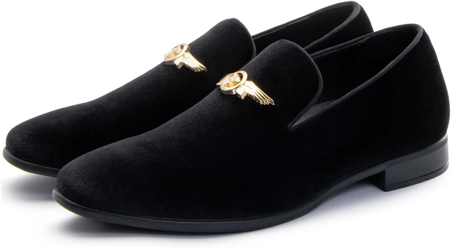 Men's Penny Slip-on Velvet Loafer Suede Dress Shoes Designer Smoking Slipper Prom Wedding Shoes