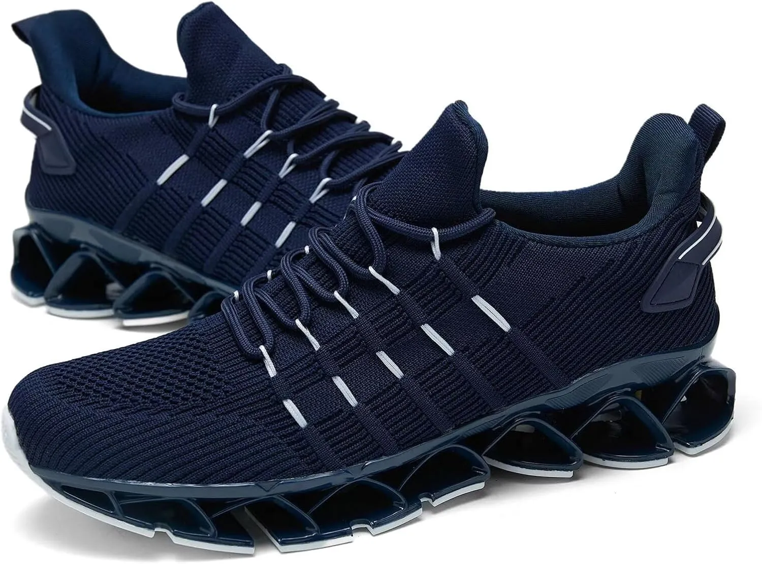 Mens Running Shoes Mesh Breathable Trail Runners Fashion Sport Blade Walking Tennis Sneakers