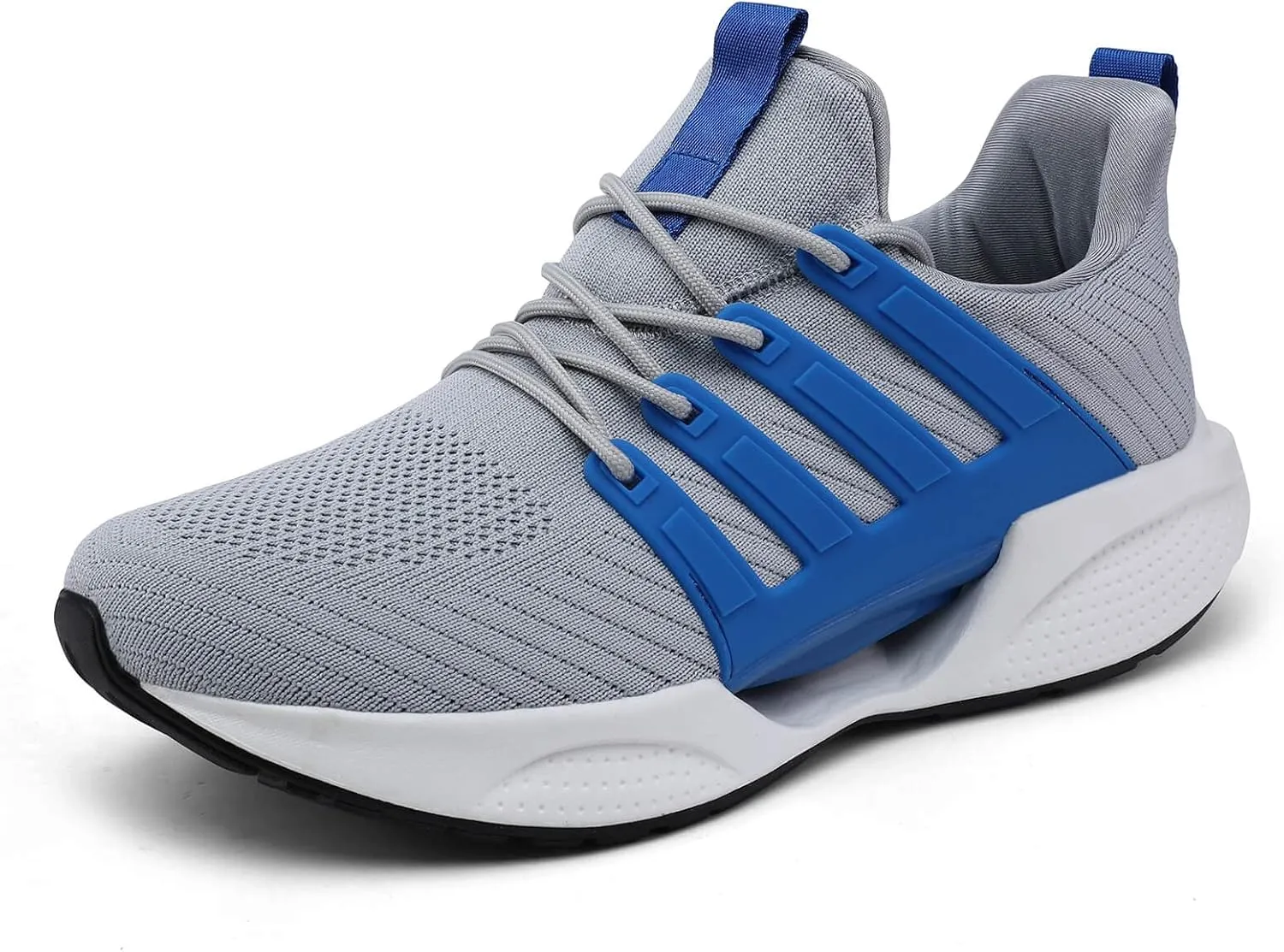 Mens Shoes Comfortable Shock Absorbing Light Non Slip Sneakers for Running Walking Road Sport Fashion Casual Breathable Soft