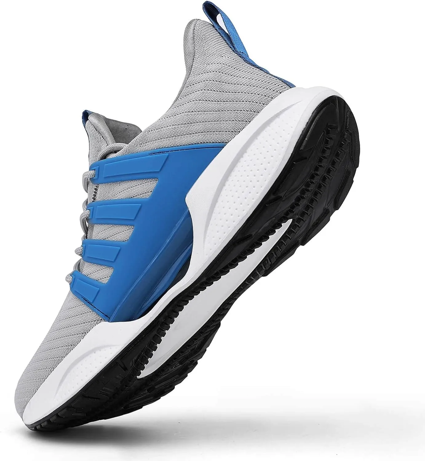 Mens Shoes Comfortable Shock Absorbing Light Non Slip Sneakers for Running Walking Road Sport Fashion Casual Breathable Soft