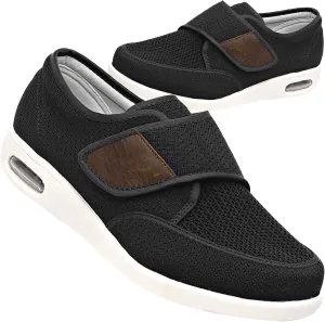 Men's Slip-On Memory Foam Trainers - Lightweight Breathable Casual Walking & Running Shoes