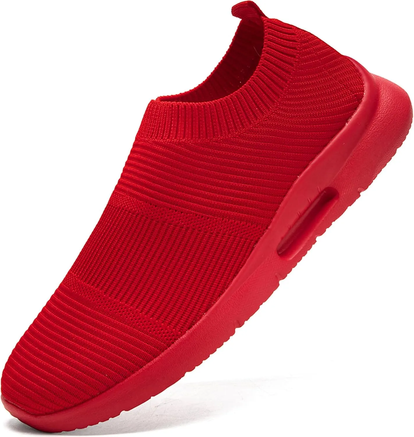 Mens Slip On Walking Shoes Mens Running Shoes Mesh Breathable Tennis Sneakers