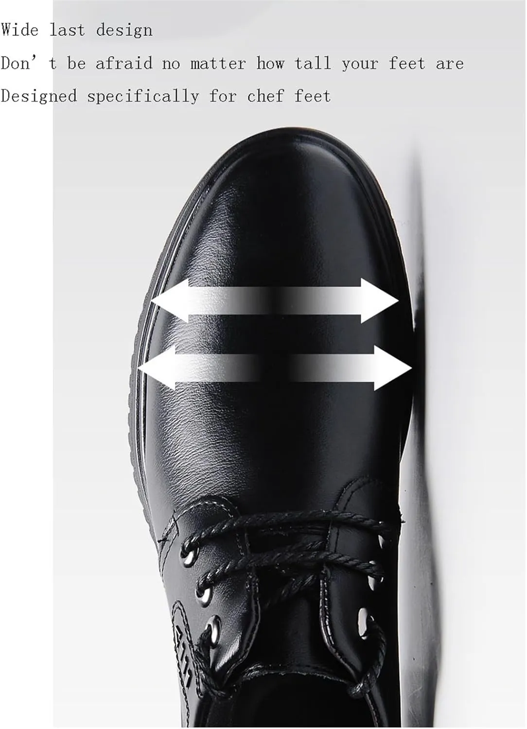 Mens Slip Resistant Lightweight Shock Absorbing Kitchen Chef Shoe, Fashion Breathable Kitchen Food Service Shoes, Garden Hospital Nurse Shoes, for Restaurant Hospital Cafe