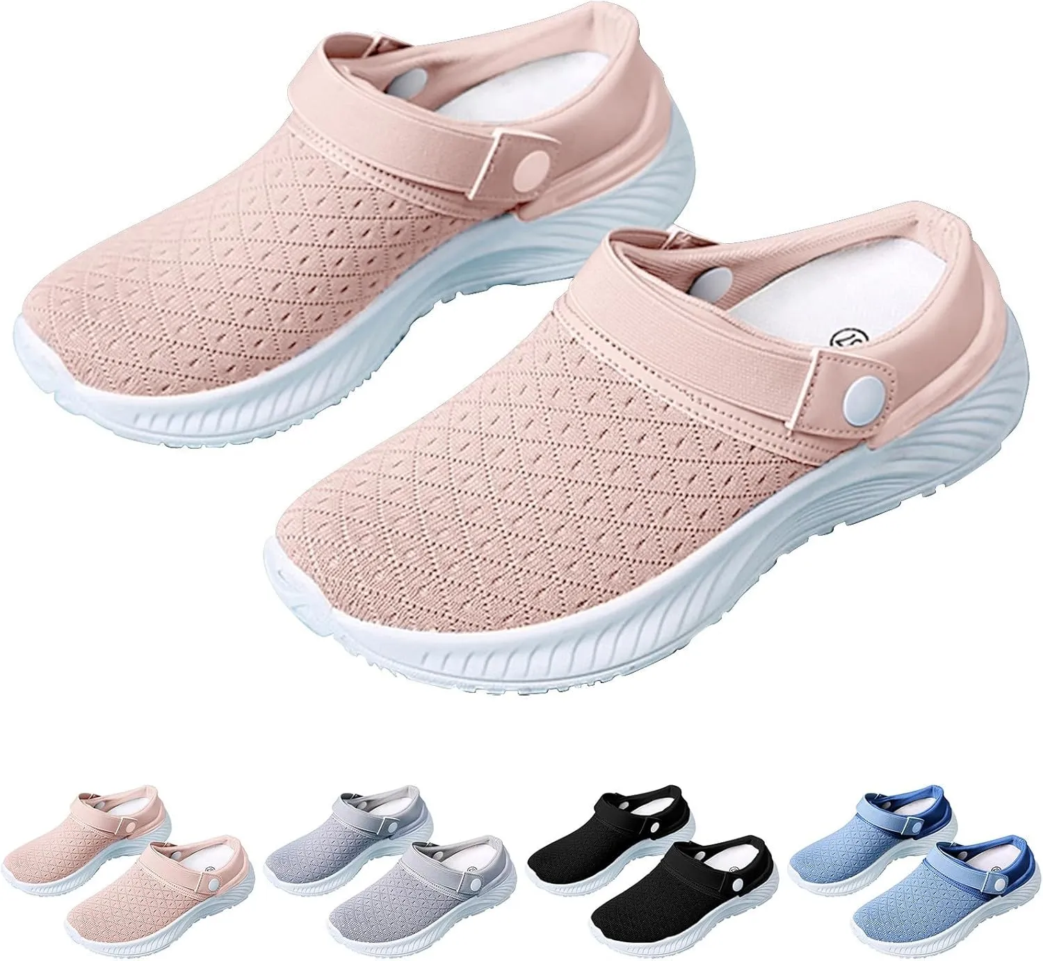 Mens Slippers with Arch Support Casual Mules Non Slip Work Shoes Women Casual Brown Casual Shoes Fashion Sneakers 2025 Slip On Tennis Shoe Trainers Shoe