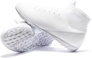 Men’s Soccer Shoes Cleats Professional High Top Breathable Training Sneakers