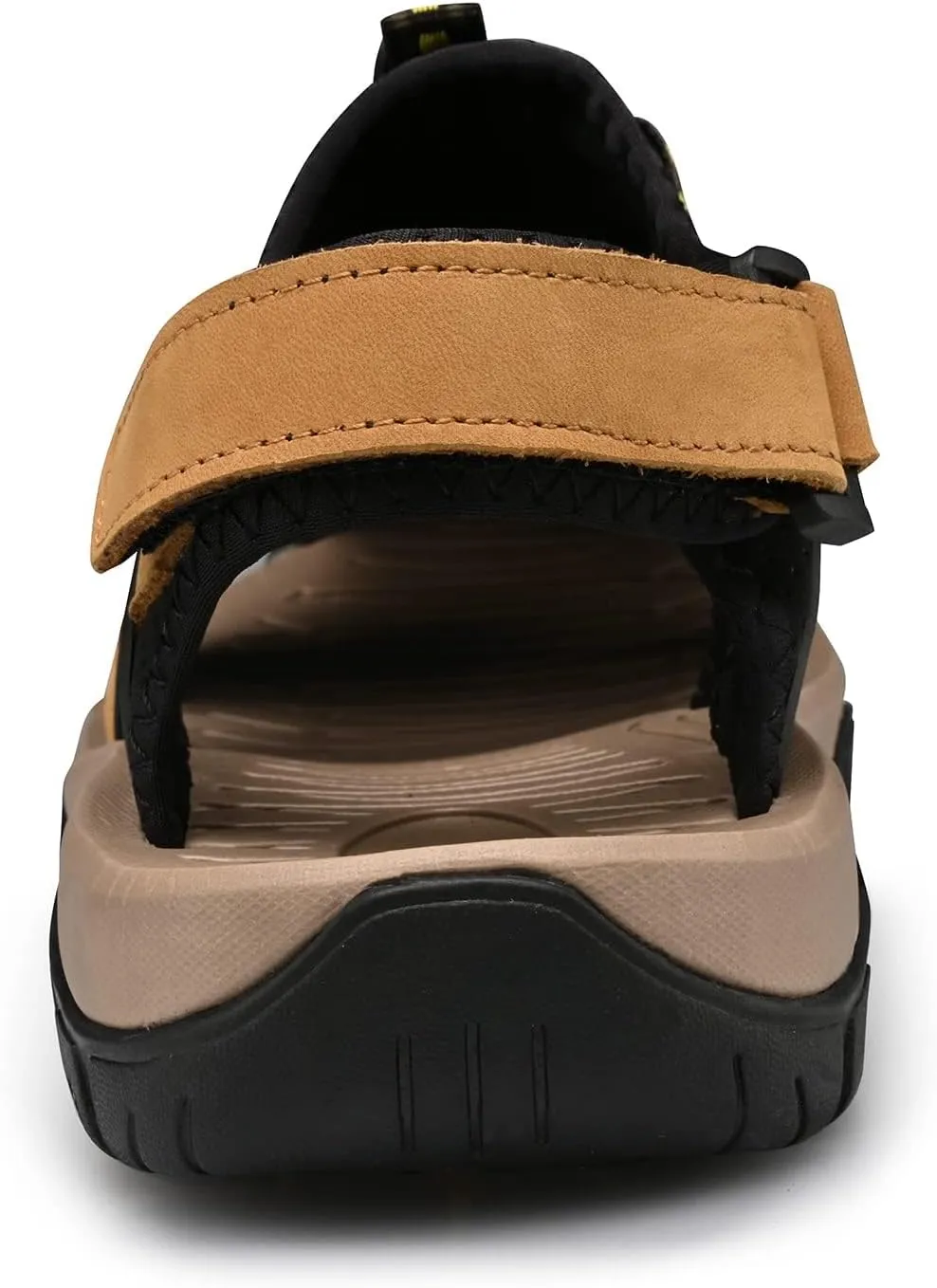 Men's Sport Sandals Outdoor Hiking Sandals Closed Toe Water Sandals Casual Lightweight Summer Breathable Beach Shoes
