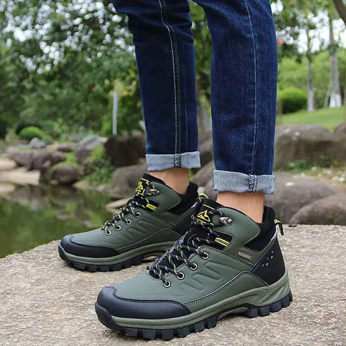 Men's Waterproof Non-Slip Lightweight Hiking Shoes 3.5