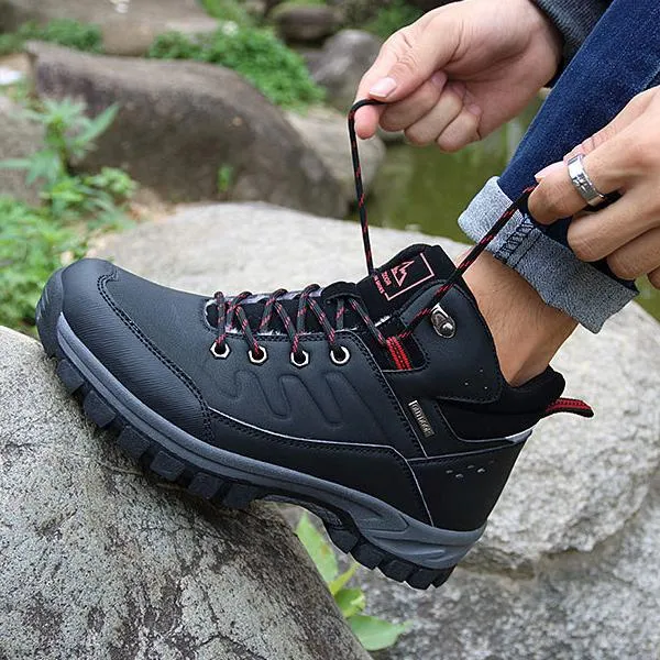 Men's Waterproof Non-Slip Lightweight Hiking Shoes 3.5
