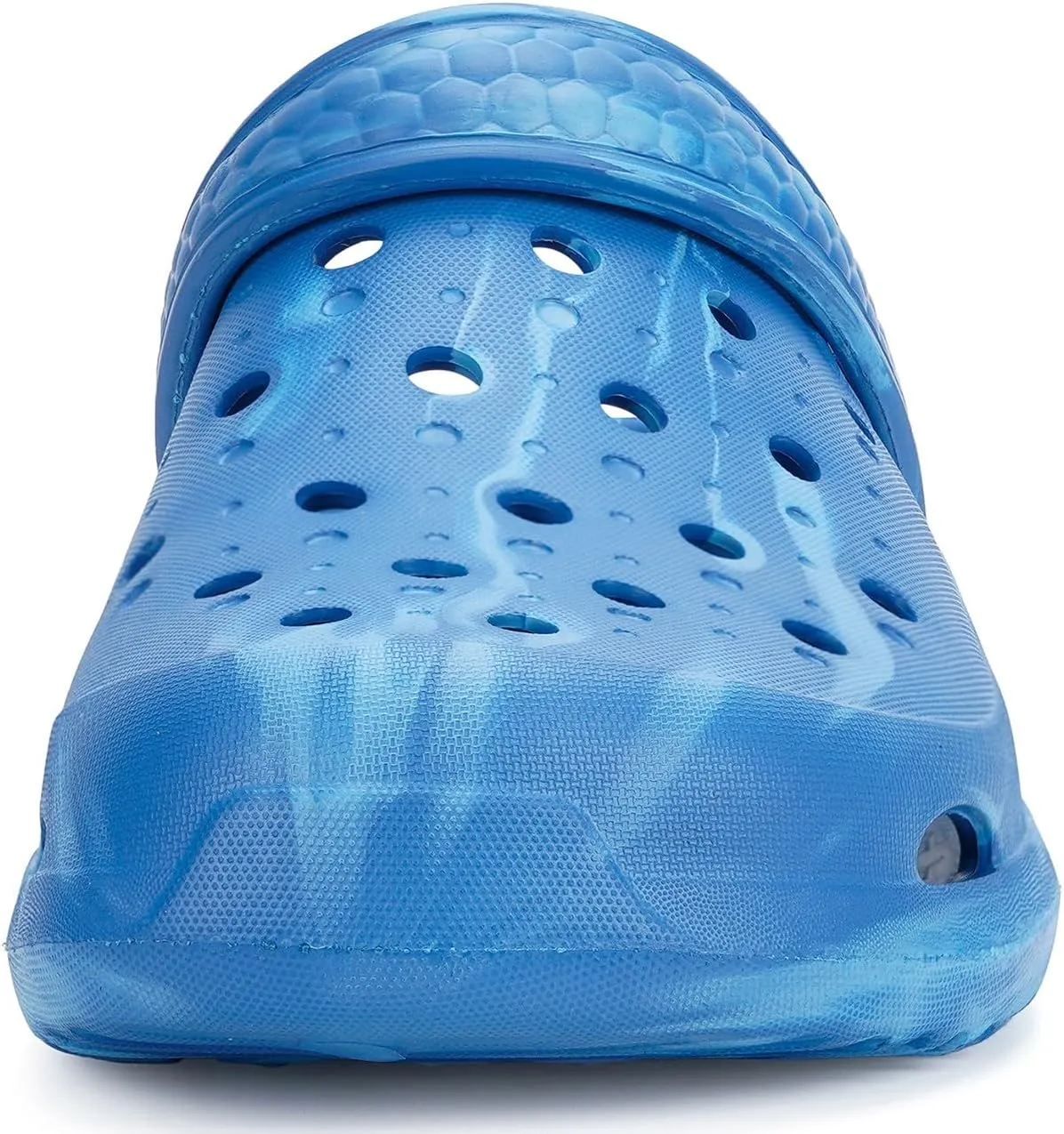 Mens Womens Garden Clogs Shoes with Arch Support Unisex Gardening Slip on Sandals Beach Slippers Shoes Tie-Dye Clog