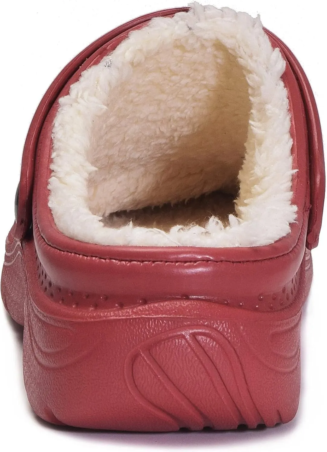 Men's Women's Lined Clogs Winter Waterproof Slippers Slip On Garden Shoes Non-Slip Home House Slipper Indoor Outdoor Mules with Soft Fleece Lining