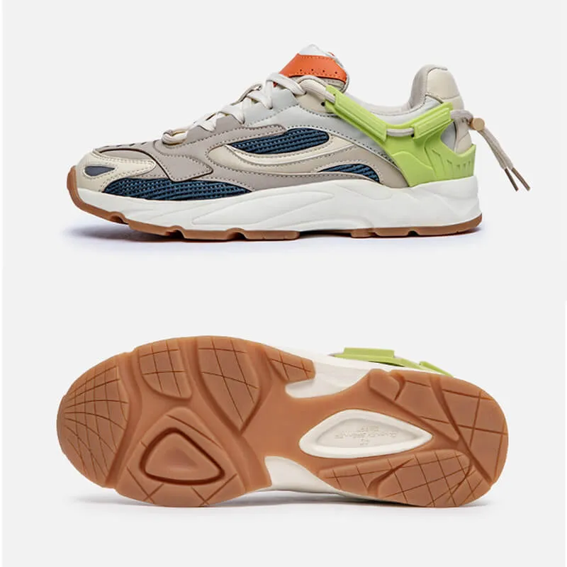 Mesh sneakers | Retro Jogging Sneaker | chunky sneakers | 'Geocentric'